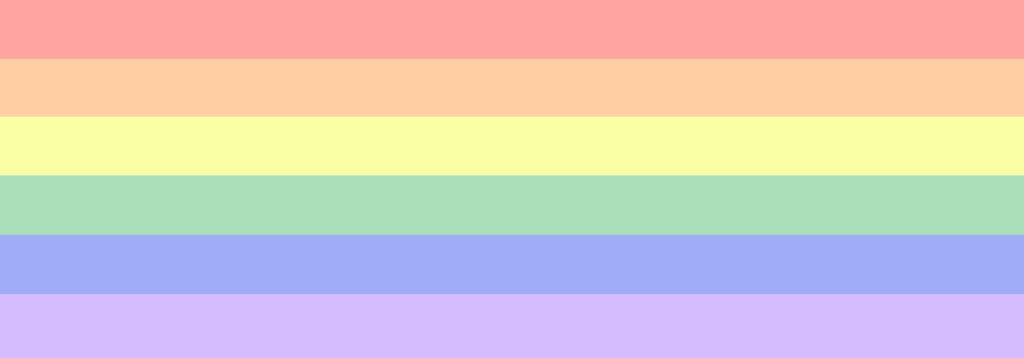 A rainbow colored background with different colors.