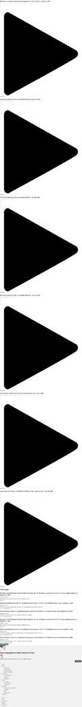 Stacked black play button icons